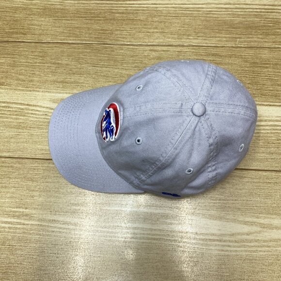 Chicago Cubs New Era Men's Baseball Cap Adjustable C Hat Gray Strap Back - Picture 5 of 14